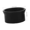 Housoutil 2pcs Microscope Eyepiece Shield Binocular Eye Guards Eyepiece Protection Cover Rubber Eye Shields view 2