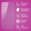 atFoliX Plastic Glass Protective Film compatible with Realix RxIS101, 9H Hybrid-Glass FX Screen Protector view 3