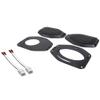 Kicker 43DSC6504 6.5" DS-Series Coaxial Speakers and Sound Bar Mounting Kit Compatible with Jeep JL (2018-2023) & JT (2020-2023) view 2
