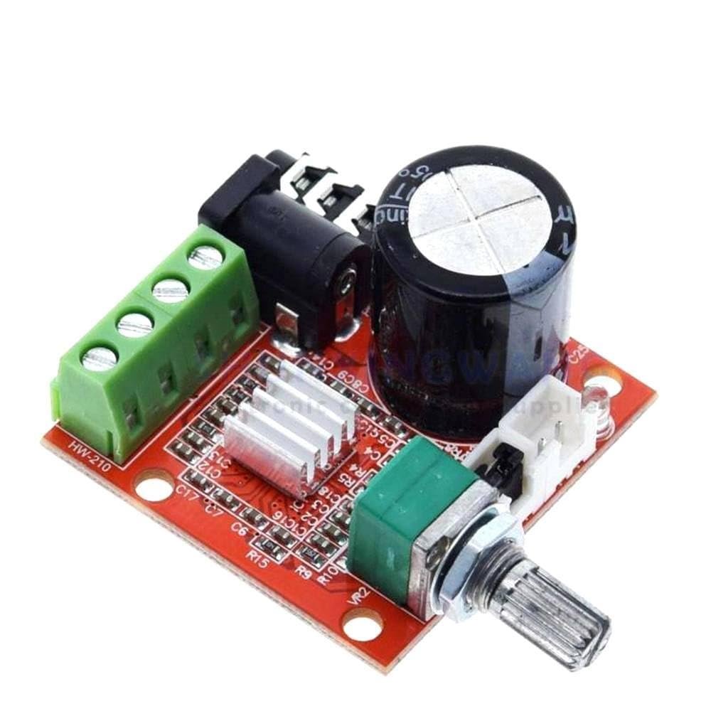 12V Mini Hi-Fi PAM8610 Audio Stereo Board 2X10W Dual Channel D Class 10W+10W