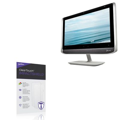 BoxWave Screen Protector Compatible with Poly Studio P21 - ClearTouch ImpactShield (2-Pack), Impenetrable Screen Protector Flexible Film