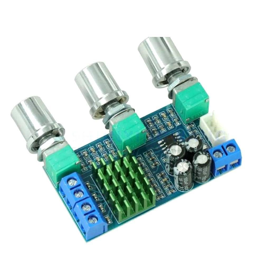 DC 12V~24V TPA3116D2 2x80W Dual-Channel Stereo Digital Power AMP Board
