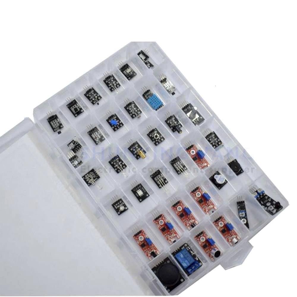 37 in 1 Sensor kit 37 in 1 Sensor DIY Kit with Box for Arduino