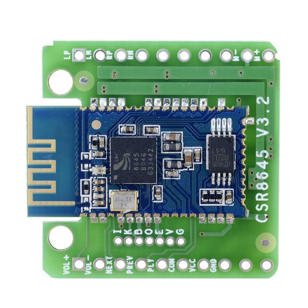 5W+5W 4.0 CSR8645 Board APT-X HiFi Audio Stereo Receiver AMP Module for Audio Car Music Speaker