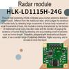 5V HLK-LD1115H Mini 24G Human Presence Sensor Micro Motion Radar Module view 2