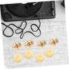 FELTECHELECTR 4pcs Spring Speaker Isolation Feet Audio Isolation Feet for Speakers Easy Install view 2