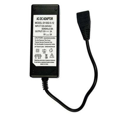 12V 5V 2A Optical Drive Hard Disk Power Supply USB to SATA/IDE Parallel Port Power Adapter Module