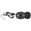 Kicker 51KSC6904 6x9 KS-Series Coaxial Speakers and Sound Bar Mounting Kit Compatible with Jeep JL (2018-2023) & JT (2020-2023) view 1