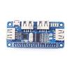 4 Port USB HUB HAT USB 2.0 1.1 Micro USB for Zero/W A+ B B+ 2 3 Model B Serial Debugging Onboard USB to UART view 1