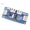 4 Port USB HUB HAT USB 2.0 1.1 Micro USB for Zero/W A+ B B+ 2 3 Model B Serial Debugging Onboard USB to UART view 2