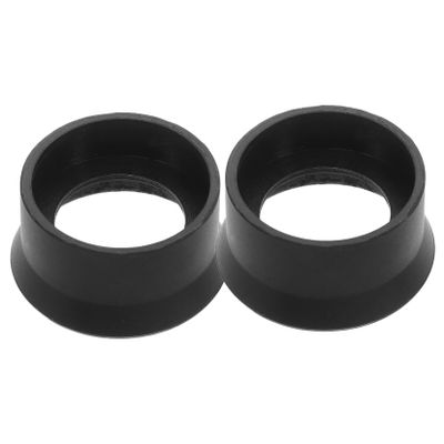 DOITOOL 2pcs Microscope Eyepiece Cover Binoculars Eye Cups Replacement for Binoculars Medical Eye Cover Eyepiece Protector