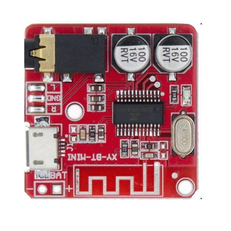10pcs 5.0 Audio Receiver Board MP3 Lossless Decoder Stereo Music Module 3.7-5V XY-BT-Mini