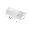 HOLIDYOYO 1Pc Transparent Desktop CD Storage Box Office Files Organizer for Papers and Albums Lightweight and Practical Display Holder for Home and Office Use view 2