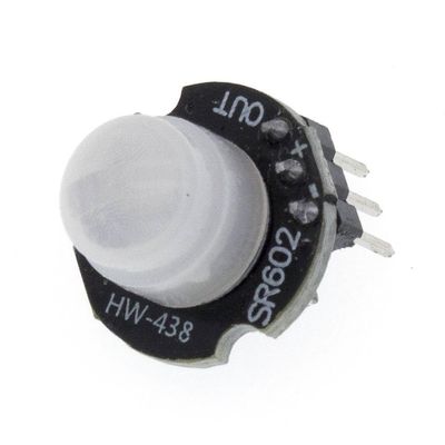 1PCS MH-SR602 MINI Motion Sensor Detector Module Pyroelectric Infrared PIR kit Sensory Switch Bracket for Arduino DIY with Lens