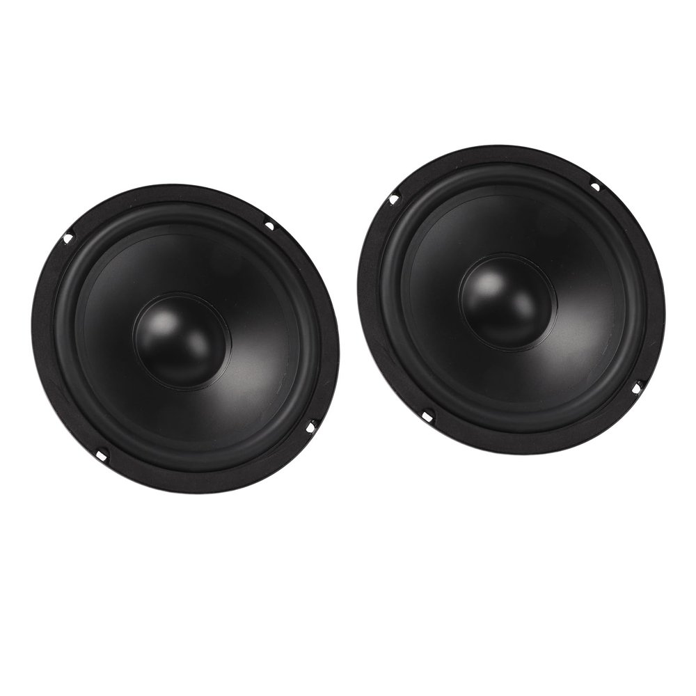 Yosoo Upgrade 6.5in Car Speaker Set for Crystal Clear High Fidelity Sound, Loudspeaker Kit with Woofer Crossover for High Fidelity Car Horn