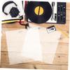 ABOOFAN 25pcs Record Sleeves Transparent Adhesive Protection for Standard Records Outer Covers for Collectors Safeguards Against Scratches and Damage view 4