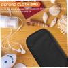 balacoo Portable Power Bank Organizer Case Dual Oxford Cloth Electronics Accessories Pouch for Headphones Data Cables Chargers Durable and Multi Purpose Travel Storage view 2