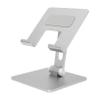 Angoily Aluminum Folding Tablet Stand Adjustable Laptop Bracket for Desk Use Portable Lift Frame for and Tablets Sturdy Design Convenient for Home Office view 1