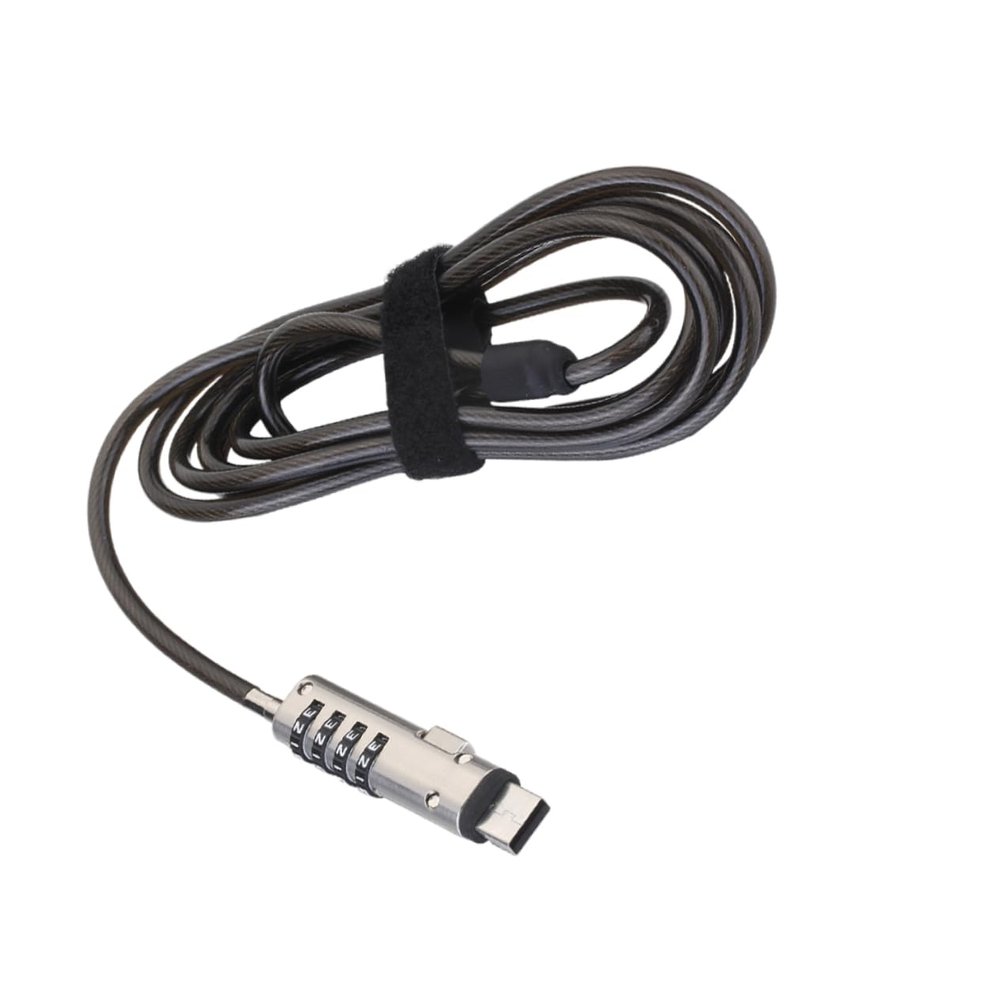 Lurrose USB Lock for Laptops Portable Computer Security Lock Universal USB Interface for Digital Devices for Notebooks