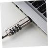 Lurrose USB Lock for Laptops Portable Computer Security Lock Universal USB Interface for Digital Devices for Notebooks view 2
