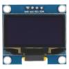 1pc 1.3 inch OLED Display Module IIC I2C Communicate 128X64 BlueText Color for MP3 Smart Health Device DIY view 1