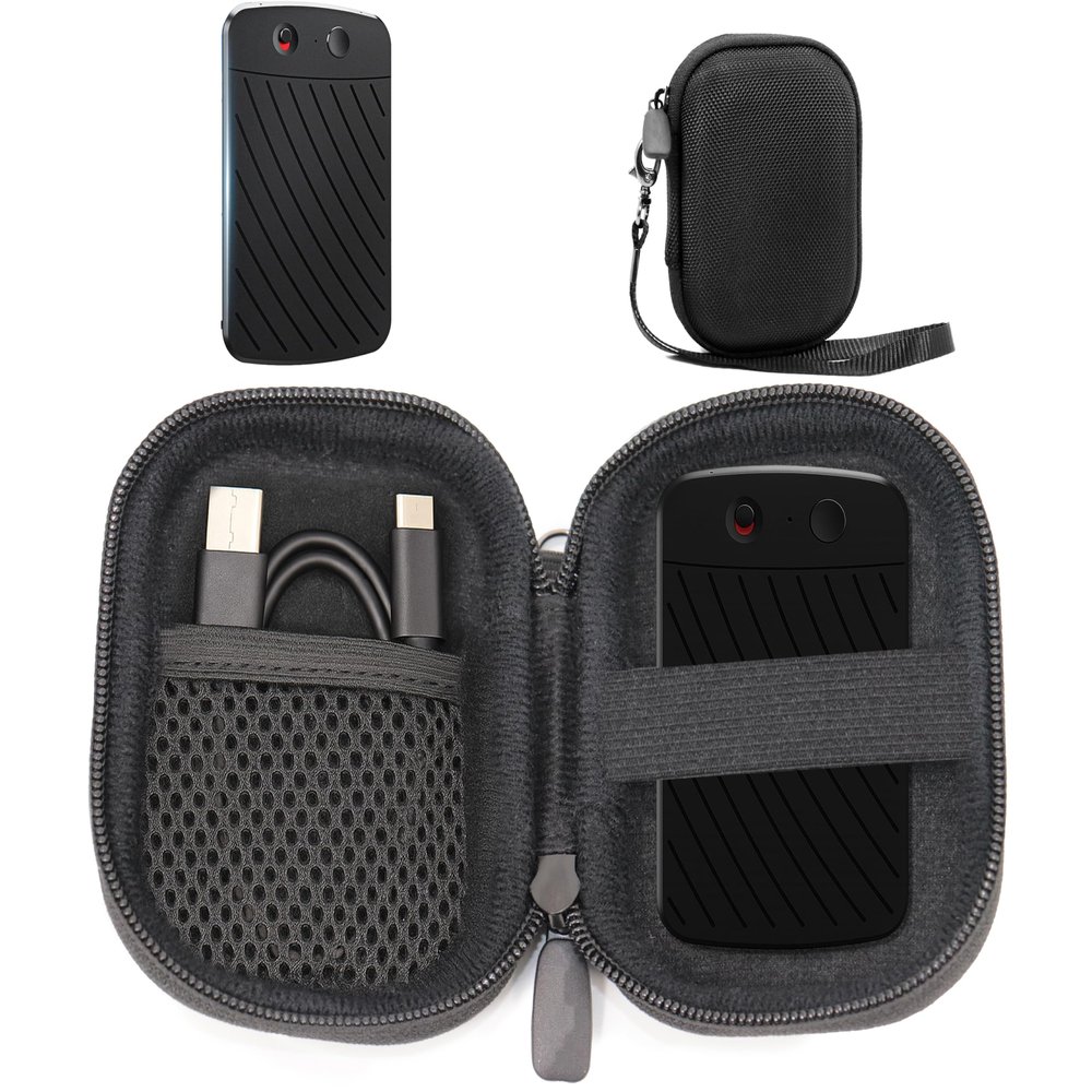 Alltravel Case for IUNSONE AI Voice Recorder, Note Voice Recorder with Transcribe Summarize Two-Way Translation