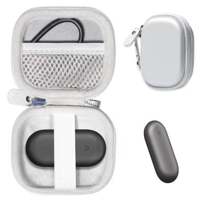 Alltravel Case for AI Voice Recorder compatible with PLAUD NotePin Voice Recorder (Silver)