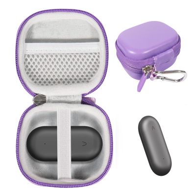 Alltravel Case for AI Voice Recorder Compatible with PLAUD NotePin Voice Recorder (Purple)