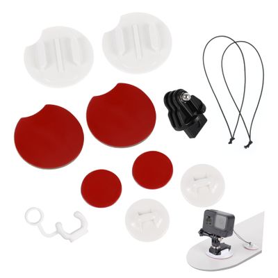 Abaodam 1Set Plastic Surfboard Mount Adapter Kit for Action Camera Holder Compatible with Surfboards Kayaks Stand-up Paddleboards and Boat Decks and Protective Mount Accessories for Water Sports