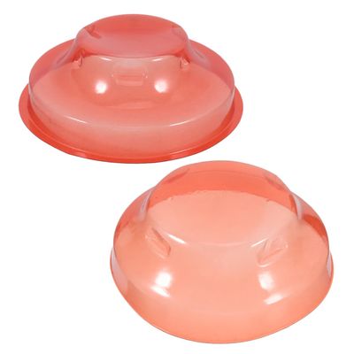 2-Pack Detector Cover Decorative Alarm Covers for Cooking Dust Protection Reusable Plastic Alarm Protective Shield for Home Safety