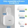 Outlet Wall Mount Holder for eero Pro 6e/Pro 6 Mesh Wi-Fi System, Built-in Cable Management - No Messy Wires, Space-Saving (3 Pack) view 2