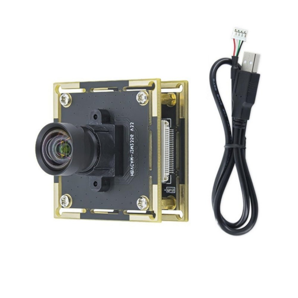 High Resolution 4K30FPS 12MP USB Camera Module with IMX378 Chip Double Microphones for Industrial Embedde Systems
