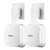 SENLEG eero 7 Wall Mount, No Drill Outlet Bracket Holder Only Compatible with eero 7 Dual-Band Mesh Router, Cable Management - Space Saving (2 Pack) view 1