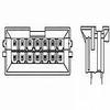 TE Connectivity/AMP Brand, 1586585-8-150Pack, 8P VAL-U-LOK BMI VRT HDR V2 view 1