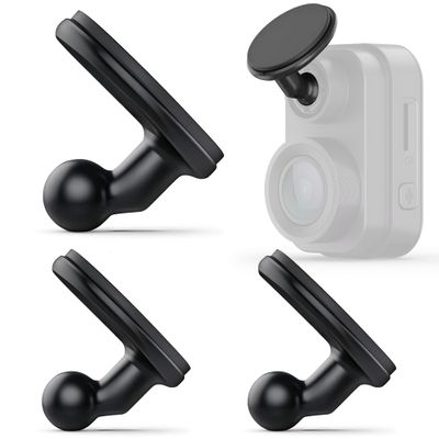 3 Pack Adhesive Dash Cam Mounts  Low Profile Sticky Holders for Use with Garmin Dash Cam Mini 2, Mini 3, 45/46/47/55/56/65W/66W/67W/Tandem/Speak