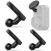 3 Pack Adhesive Dash Cam Mounts  Low Profile Sticky Holders for Use with Garmin Dash Cam Mini 2, Mini 3, 45/46/47/55/56/65W/66W/67W/Tandem/Speak view 1