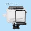 197FT Underwater Diving Housing Case for Ace Pro 2 Ace Pro, Action Camera Invisible Dive Case Shell, Supports Horizontal Vertical Filming view 2