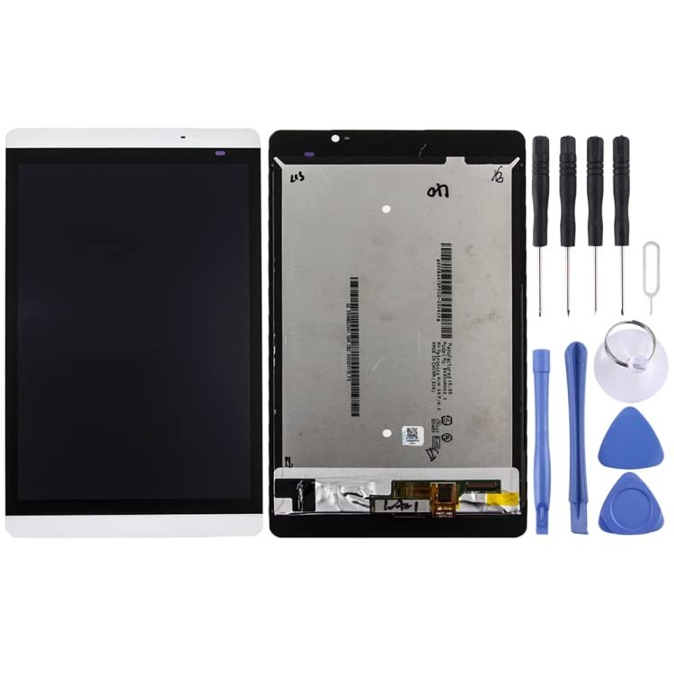 MPXPOTTHW Cell Phone Replacement OEM LCD Screen for Huawei MediaPad M2-801W / 803L with Digitizer Full Assembly(White) Spare Parts