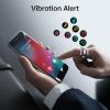 xiaobi Smart Ring with Call/Clock/Events Alerts, No APP Subscription, Body Temp/Heart Rate/Women's Health Tracker, 5ATM Waterproof Fitness Ring for Android & iOS (Silver,8#) view 3