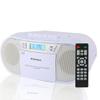 M-Amazup Boombox CD Player Portable, Cassette Player Combo with CD MP3 Bluetooth AUX TF USB FM Radio AC/DC Powered, Boom Box with Remote Control, Headphone Jack, Stereo Sound for Home,Kids,Gift view 1