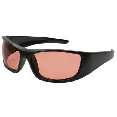 Bloomoak Rose Tinted Migraine Relief Glasses, UV 400 Protection Outdoor, FL- Flex Light Sensitivity Glasses for Fluorescent LED Glare, Photophobia, Eye Strain