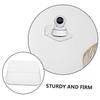 CAXUSD 2Pcs Transparent Camera Mounting Tray Wall Mounted Bracket for Secure Camera Storage No Drill Installation Stylish Floating Shelf for Indoor Use Versatile Wall Bracket view 3