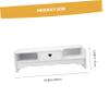 CAXUSD 1pc Computer Elevating Stand Monitor Stand Storage Desk Riser for Home Office Storage Organizer Material view 2