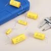 MECCANIXITY 2Pcs 18uf Frequency Divider Capacitor, 250V Axial Audio Speaker Crossover MKP Film Capacitor view 4