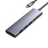 SIDUFHAOPKLL C HUB with 4K PD Charging, SD/Micro Card Reader, 3.0, 3.5mm Headphone Jack Type C view 1