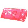 Keenso Transparent TPU Protective Cover with Stand for Rog Ally 2023, Antislip Clear Case [ 2 Pack ] (Red Transparent) view 4