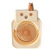 Water Mister Fan,3-speed Cool Air Fan | Spray Hydration Humidifier USB Charging Compact for Outdoor Kitchen Truck Greenhouse Construction Beach Car Bathroom Camping view 1