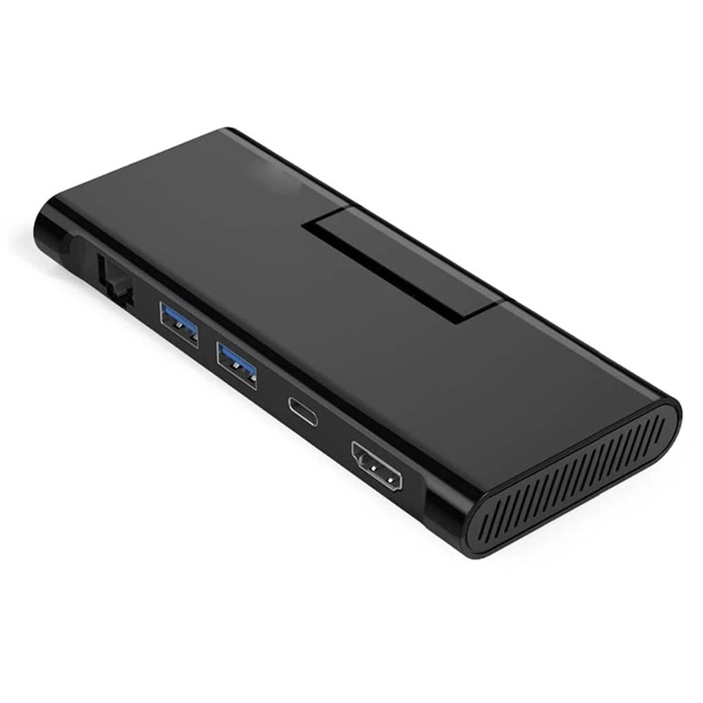Hubs USB-C HUB Type C HUB to USB 3.0 Type C -Compatible RJ45 RJ45 4K Video USB 3.1 HUB with Stand USB Hubs