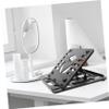 balacoo Ergonomic Folding Laptop Stand Adjustable and Portable Cooling Support Compatible Laptops Anti-Slip Design for Stable Use view 2