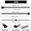 10Pairs JST SM 5Pins Connector Plug Male/Female 20cm 22AWG Wires Cable Connector for 5050 RGBW RGBWW LED Strip Light view 2